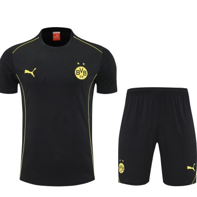 Borussia Dortmund Training Jersey Kit Black 2025/26