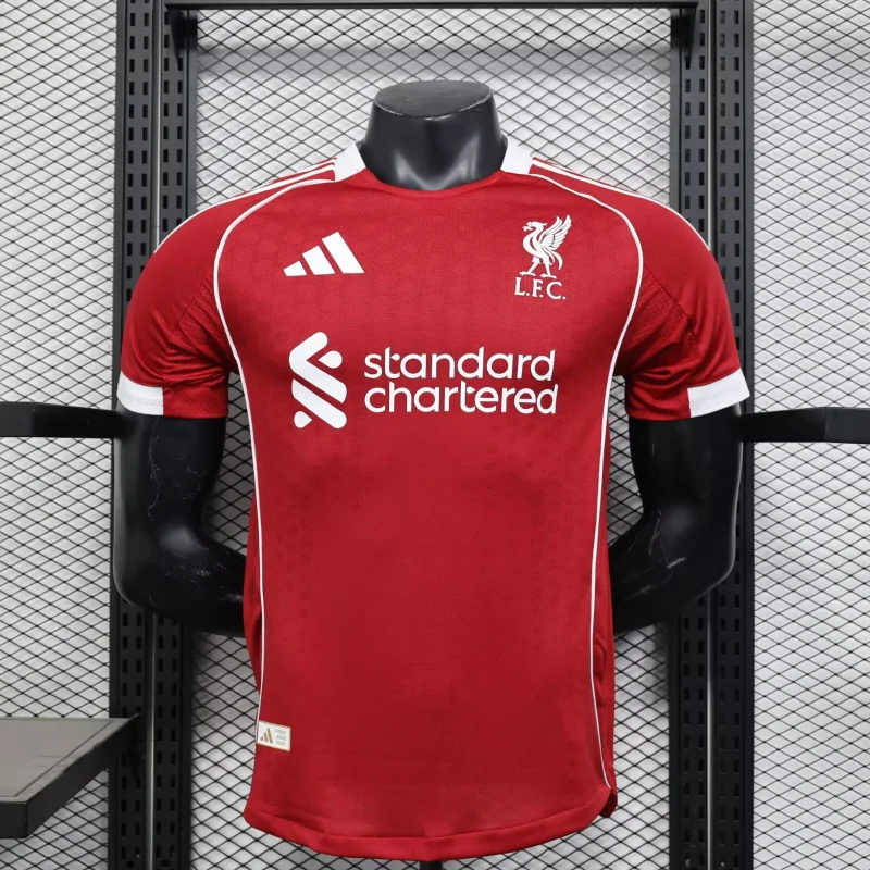 Liverpool Football Jersey Home Shirt 2025/26