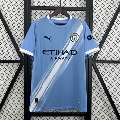 Manchester City Home Football Jersey Shirt 2025/26