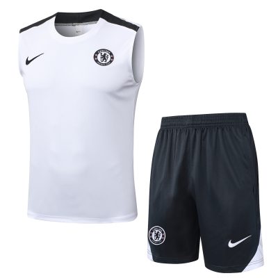 Chelsea Sleeveless Training Kit White 2025/26
