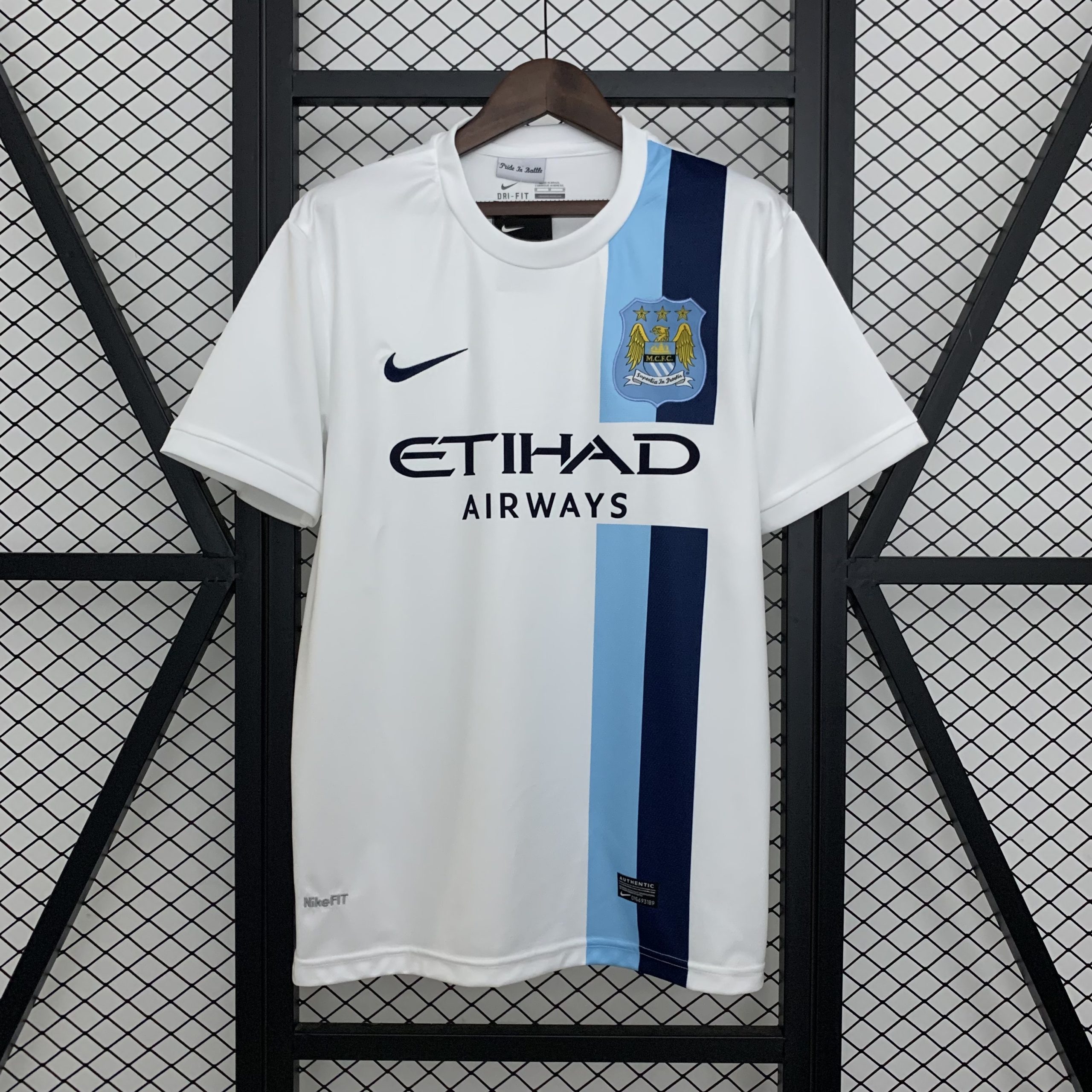 Manchester City Retro Third Away Football Jersey Shirt 2013/14