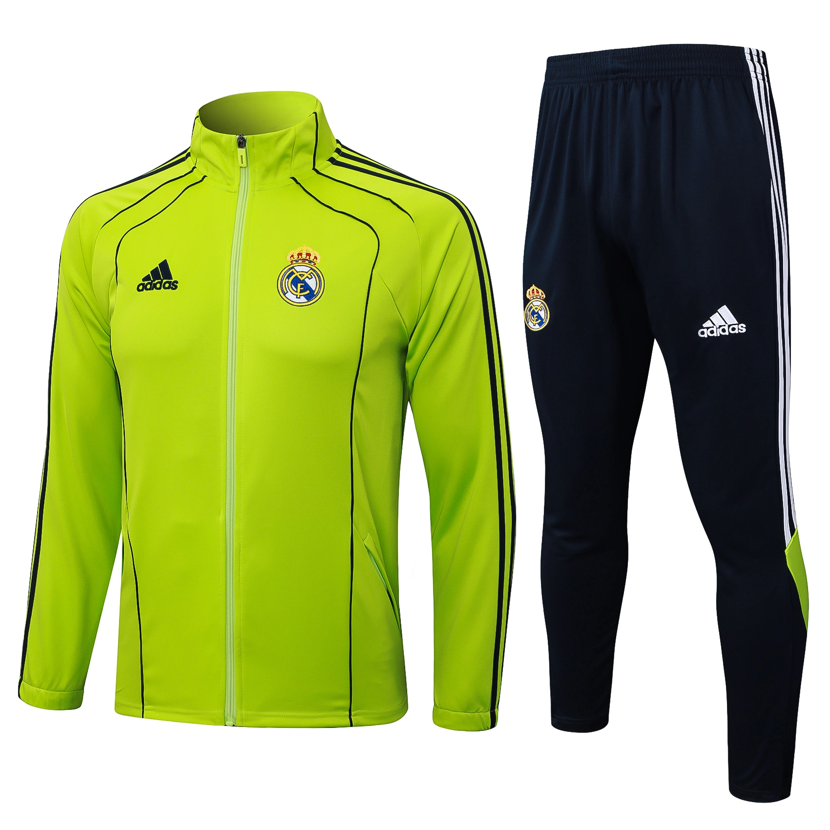 Real Madrid Training Kit (Jacket+Pants) Green 2025/26