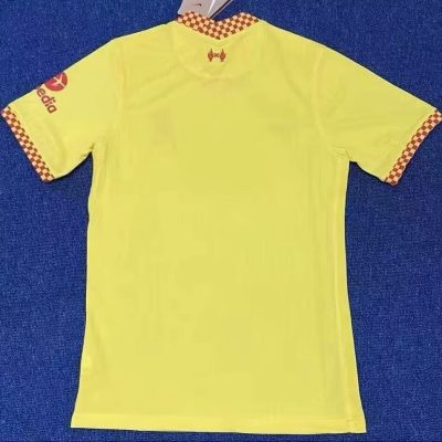 Alternative view of Liverpool Retro Football Jersey Third Away Custom Shirt 2021/22