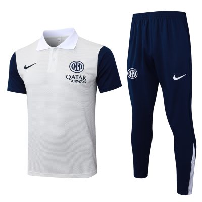 Inter Milan Training Kit (Polo+Pants) Off-White 2025/26