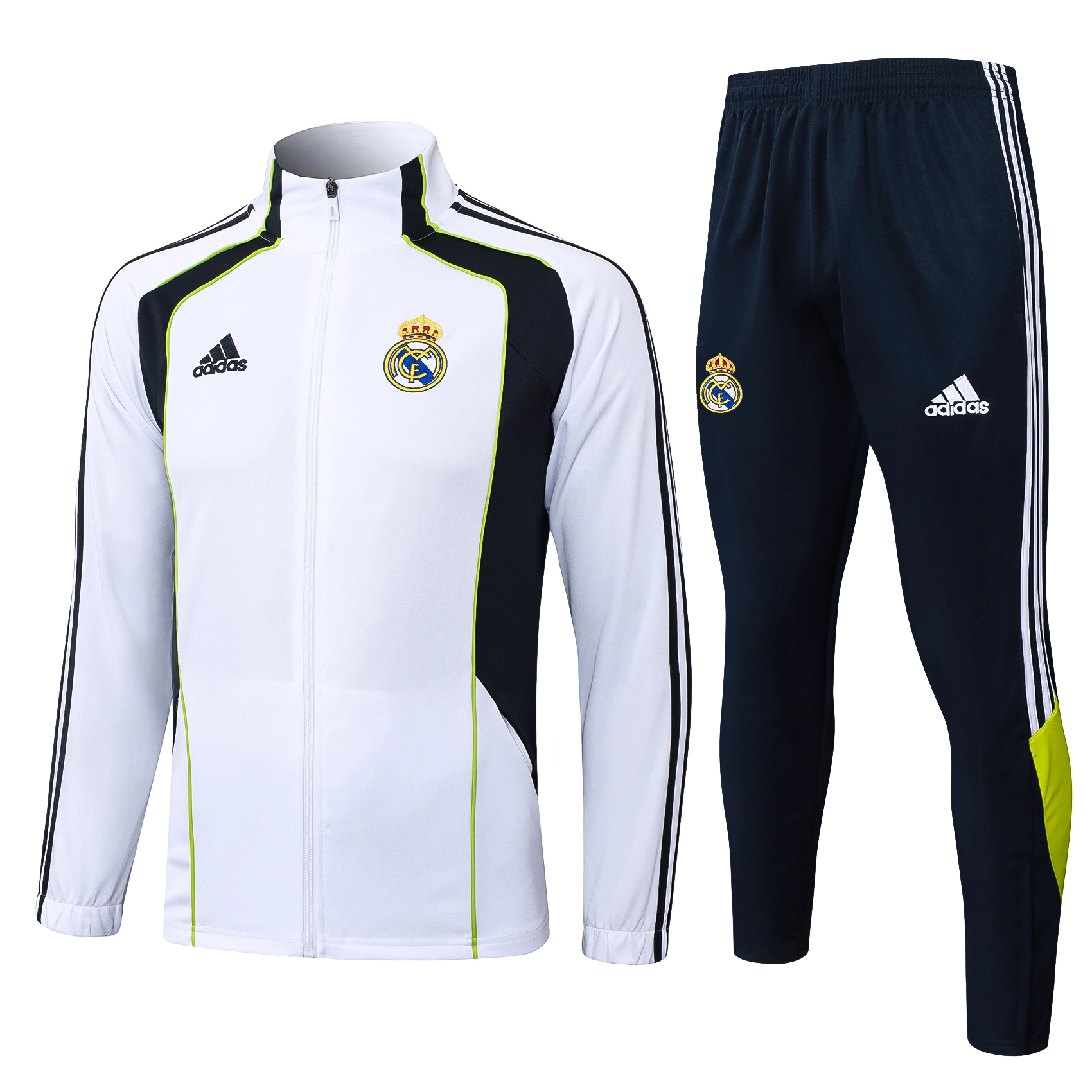 Real Madrid Training Kit (Jacket+Pants) White 2025/26