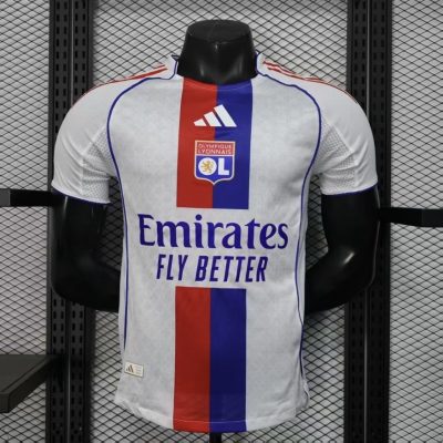 Olympique Lyonnais Soccer Jersey Home Shirt 2025-26