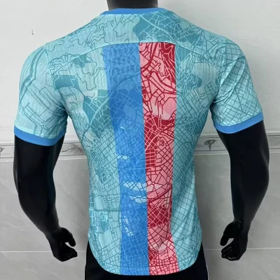 Alternative view of Barcelona Soccer Jersey Blue Special Edition Shirt 2025/26
