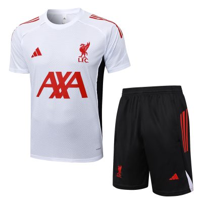 Liverpool Training Jersey Kit White 2025/26
