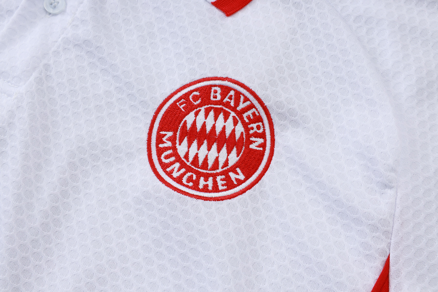 Bayern Munich Training Kit (Polo+Pants) White 2025/26 - Image 6