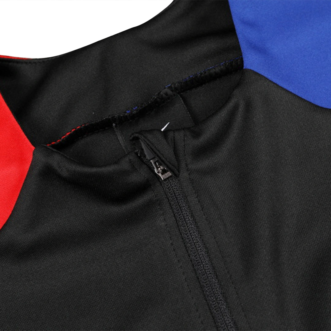 Kids Barcelona Zipper Sweat Kit (Top+Pants) 2024/25 - Image 3