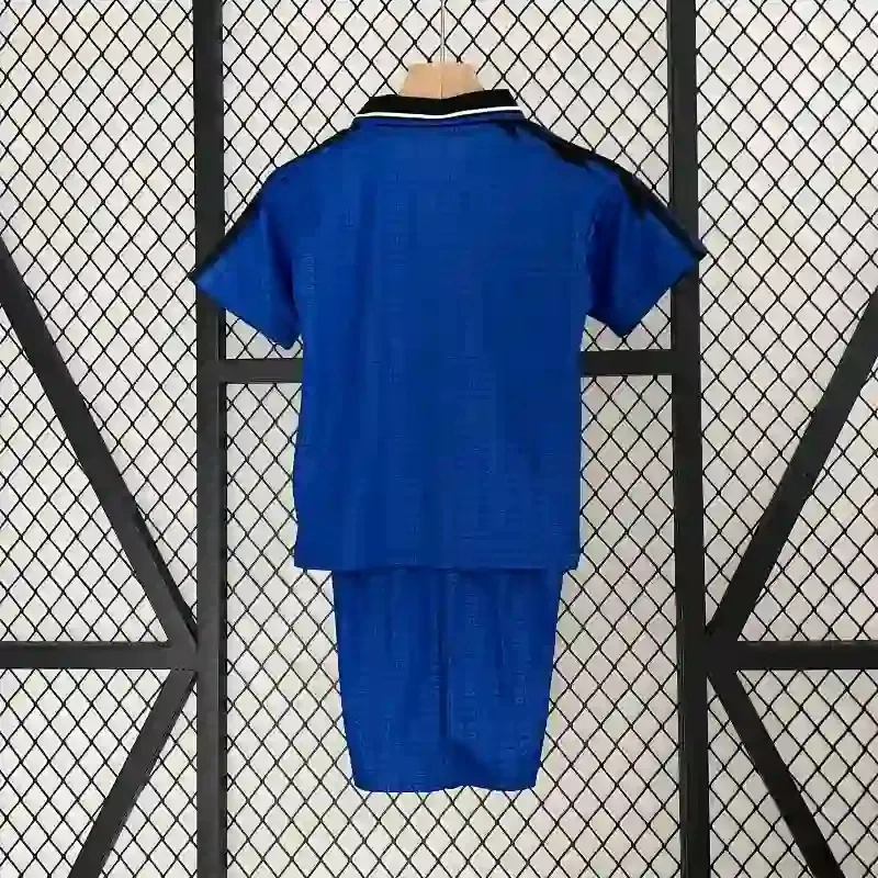 Argentina Retro Away Soccer Uniform Kids Kit Jersey+Shorts World Cup 1994 - Image 2