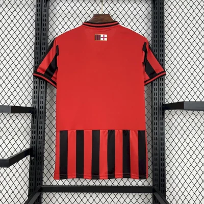 Alternative view of AC Milan Soccer Jersey Retro Style Custom Shirt 2024/25