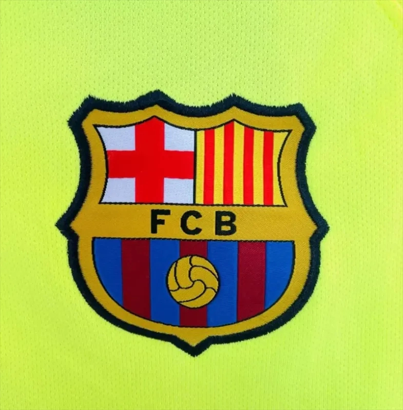 Barcelona Retro Jersey Third Away Soccer Shirt 2014-15 - Image 3