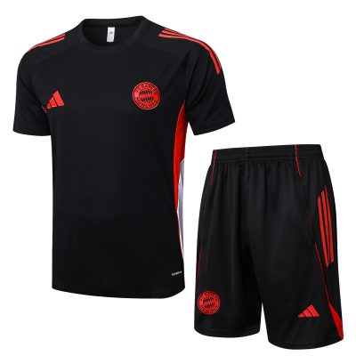Bayern Munich Training Jersey Kit Black 2025/26