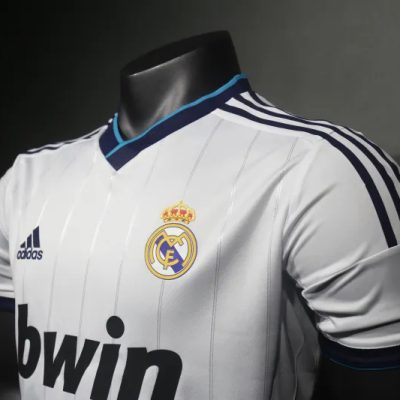 Alternative view of Real Madrid Retro Jersey Home Soccer Shirt 2012/13