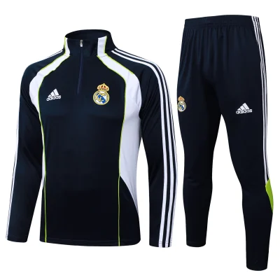 Real Madrid Training Kit (Sweatshirt+Pants) Cyan 2025/26