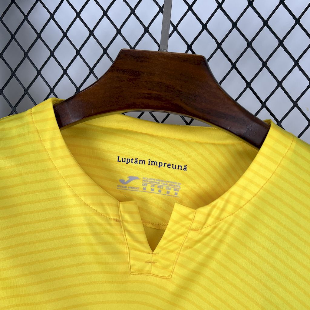 Romania Soccer Jersey Home Custom Shirt 2025/26 - Image 3