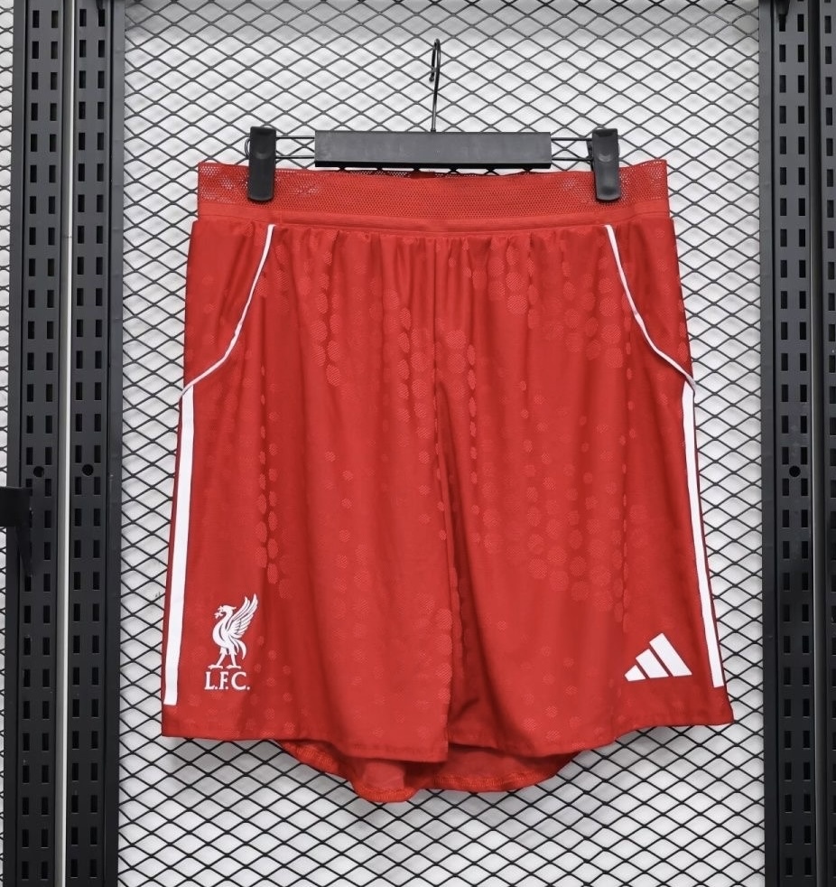 Liverpool Football Jersey Home Shorts 2025/26