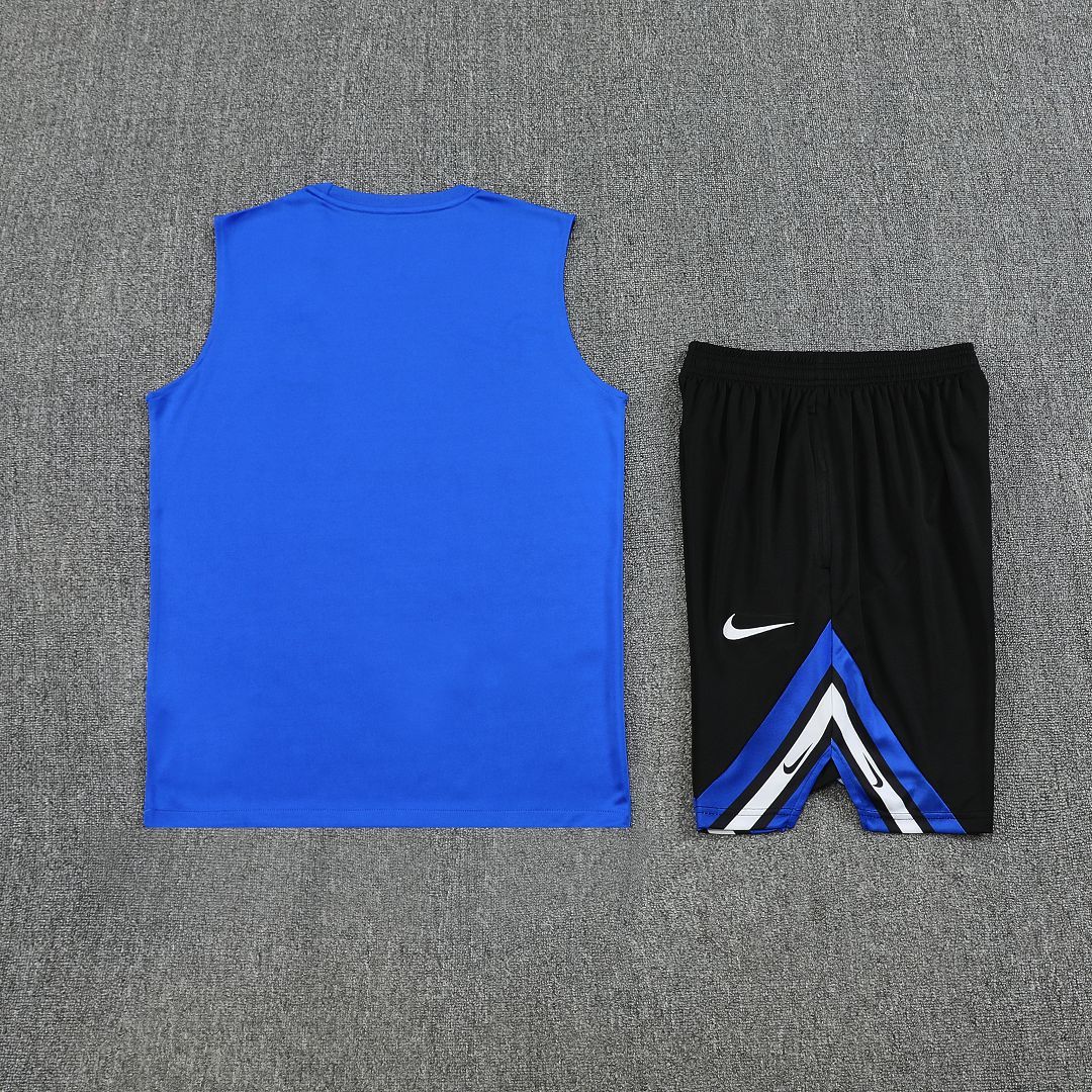 Inter Milan Retro Sleeveless Training Kit Blue 2025/26 - Image 3