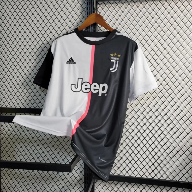 Juventus Retro Soccer Jersey Home Custom Shirt 2019-20 - Image 2