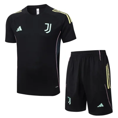 Juventus Training Jersey Kit Black 2025/26