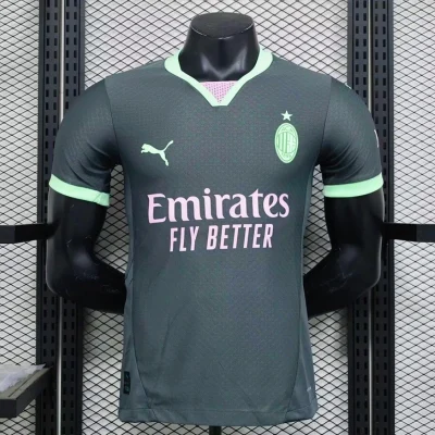 AC Milan Soccer Jersey Third Away Shirt 2024/25