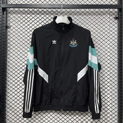 Newcastle United Windbreaker Jacket Black 2025-26