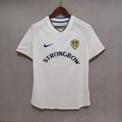 Leeds United Retro Football Jersey Home Shirt 2000/01