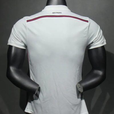 Alternative view of Real Madrid Retro Jersey Home Soccer Shirt 2014/15