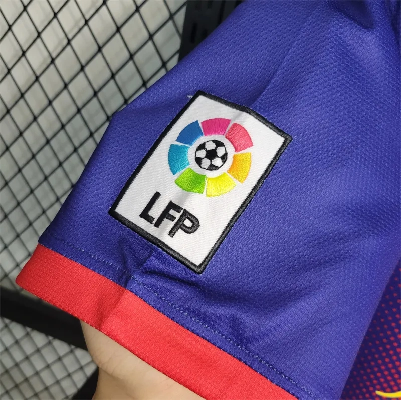 Barcelona Retro Jersey Home Soccer Shirt 2012-13 - Image 5