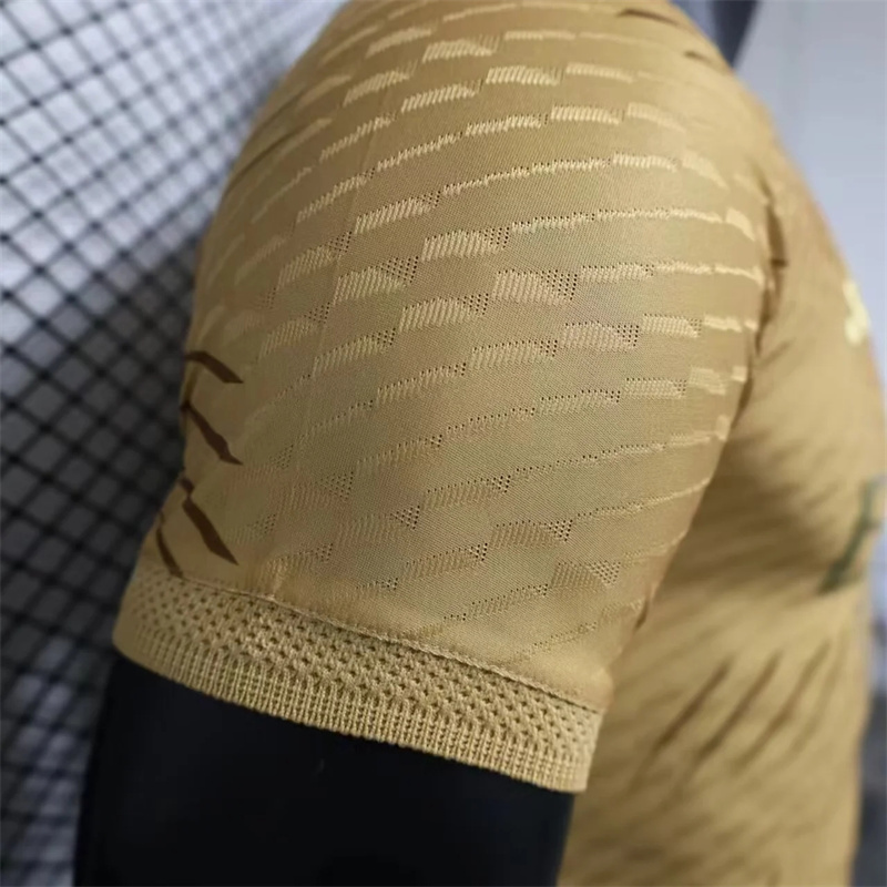 Real Madrid Soccer Jersey Golden Special Edition Shirt 2023/24 - Image 5