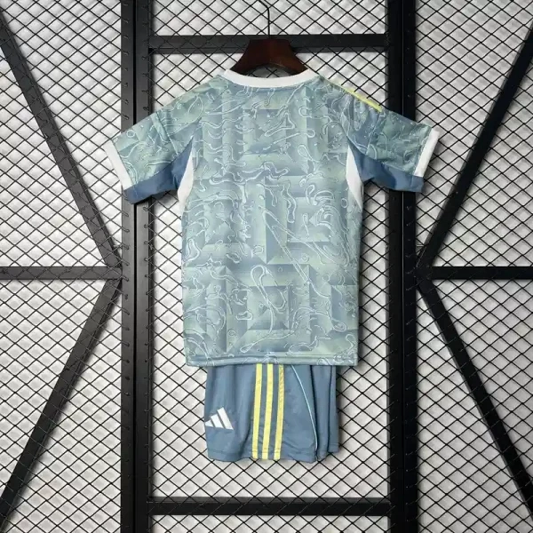 Juventus Soccer Jersey Away Kids Kit Jersey+Shorts 2025/26 - Image 2