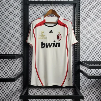 AC Milan Retro Soccer Jersey Away UCL Final Custom Shirt 2006/07