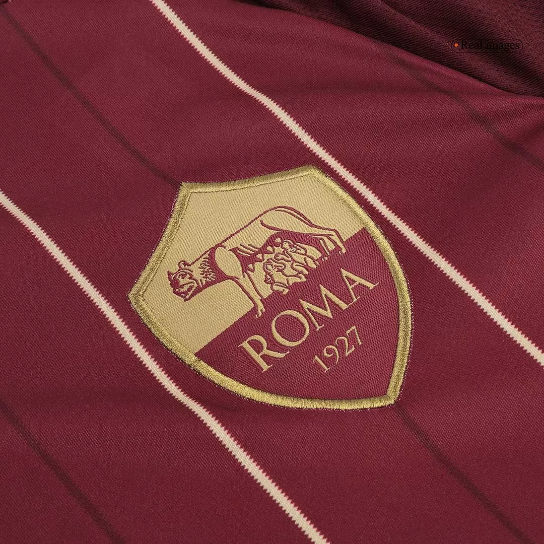 Roma Soccer Jersey Home Custom Shirt 2024/25 - Image 6