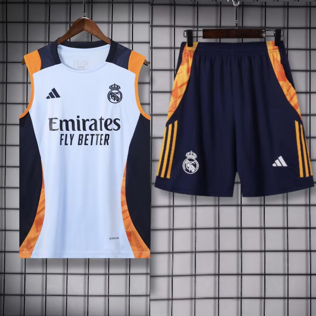 Real Madrid Sleeveless Training Kit 2024/25