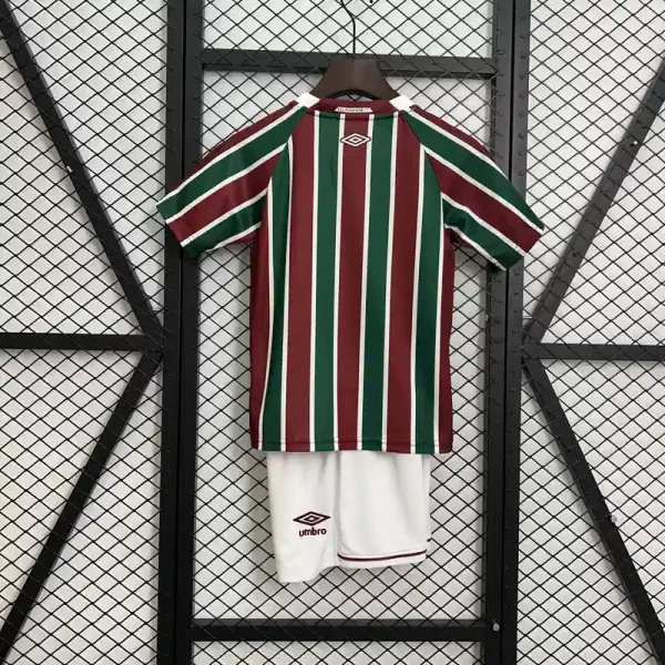 Fluminense FC Soccer Jersey Home Kids Kit Jersey+Shorts 2025-26 - Image 2