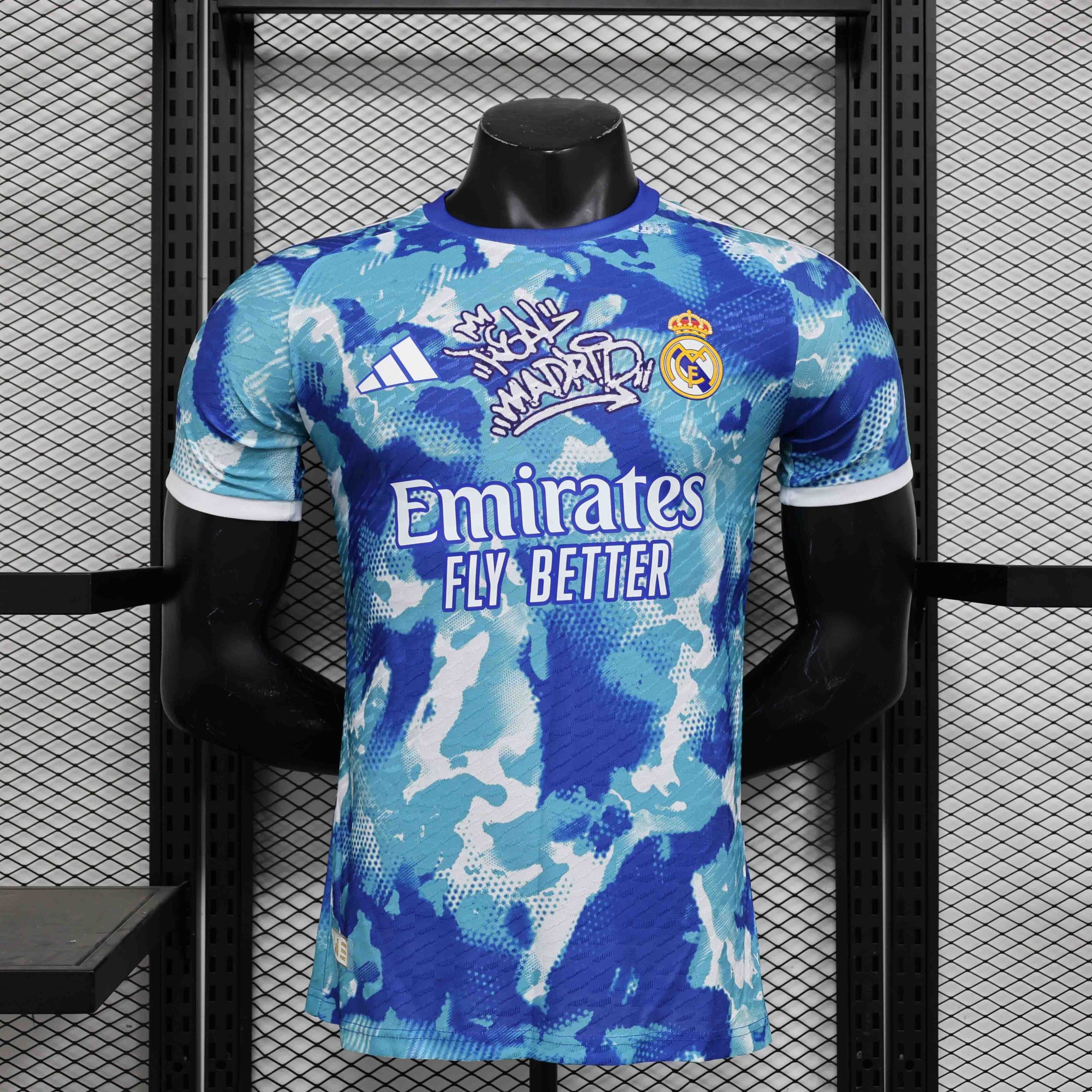 Real Madrid Soccer Jersey Ocean Special Edition Shirt 2024/25