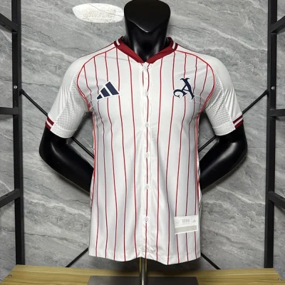 Arsenal x US Pack Baseball Shirt 2025/26