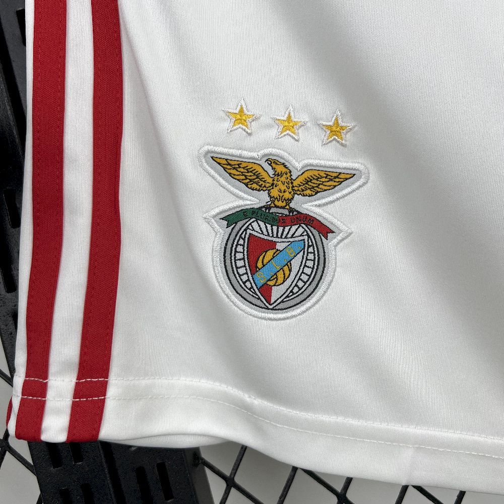 Benfica Soccer Jersey Home Custom Shorts 2025/26 - Image 3