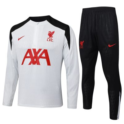 Liverpool Training Kit (Sweatshirt+Pants) Light Gray 2025/26