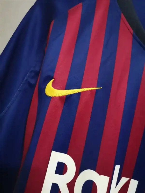 Barcelona Retro Jersey Home Soccer Shirt 2018-19 - Image 6