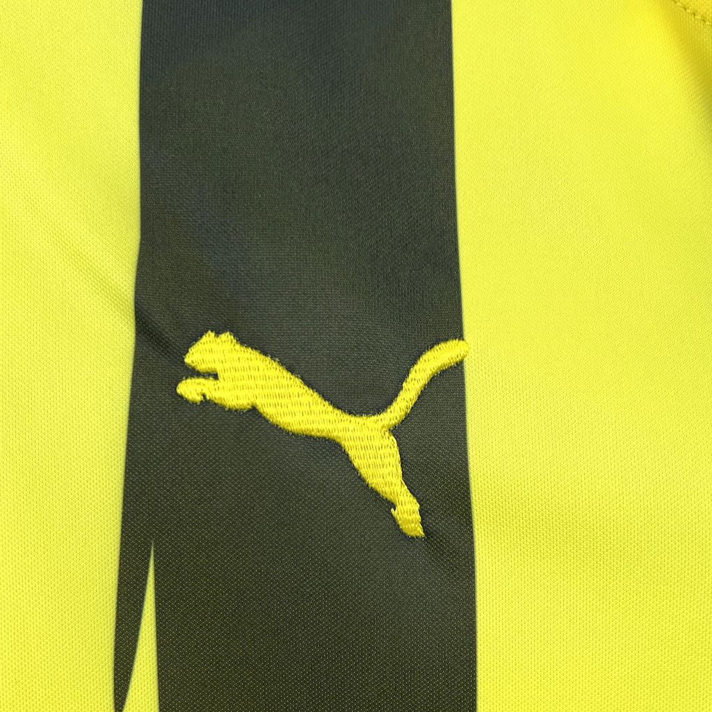 Borussia Dortmund Retro Jersey Home Soccer Shirt 2012-13 - Image 4