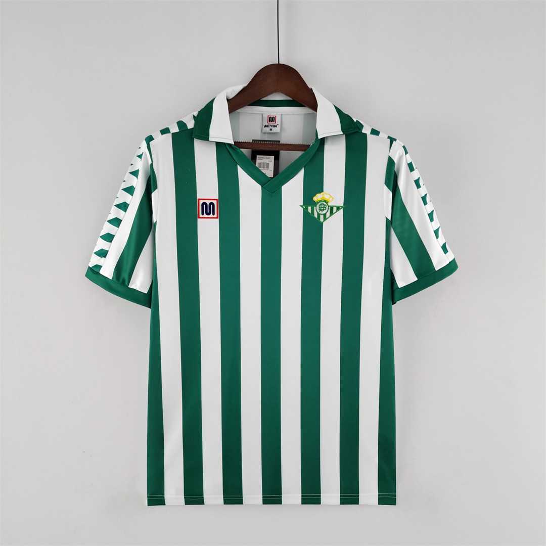 Real Betis Retro Jersey Home Soccer Shirt 1982/85