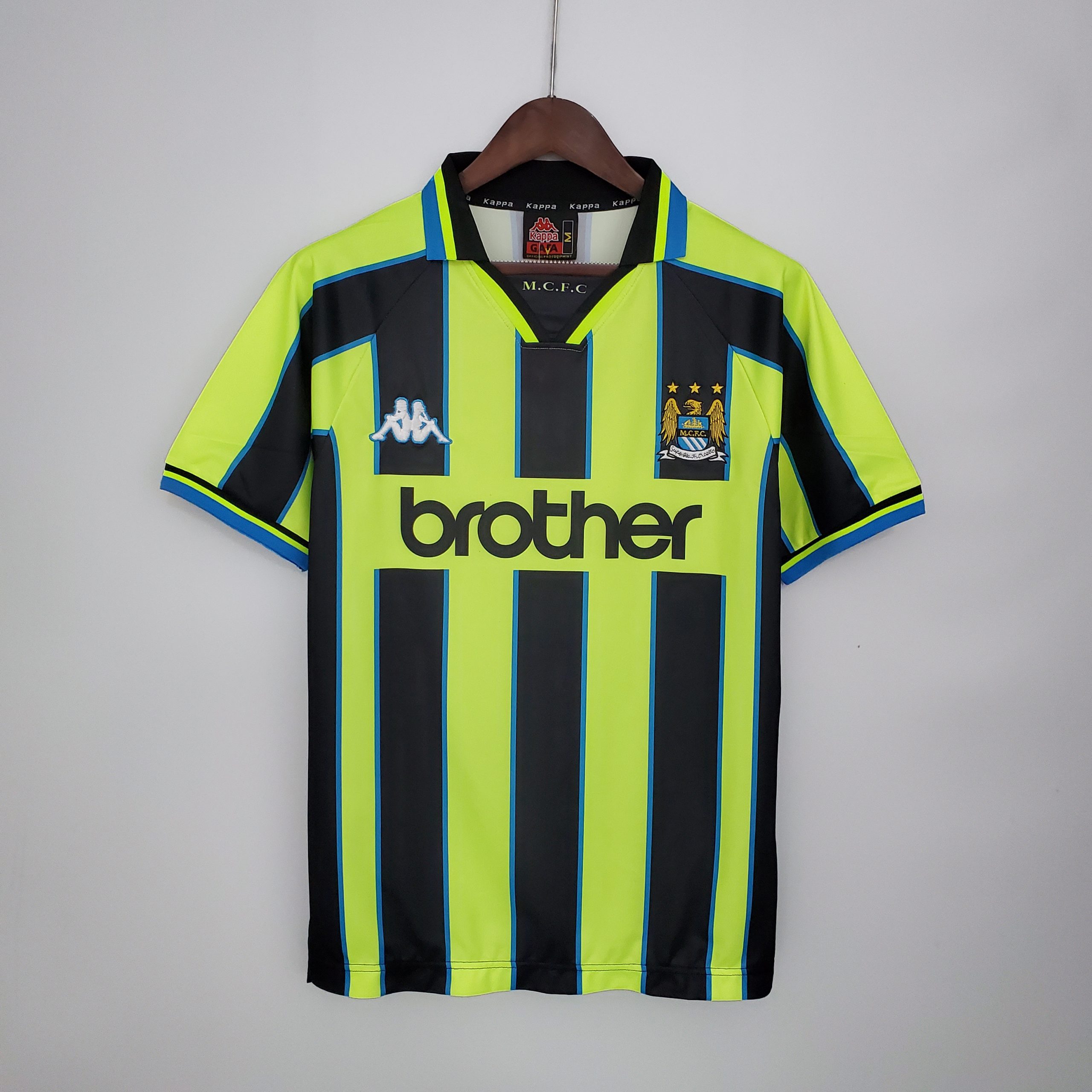 Manchester City Retro Away Football Jersey Shirt 1998/99