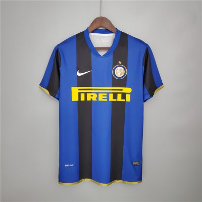 Inter Milan Jersey Custom Home Soccer Jersey 2008/09