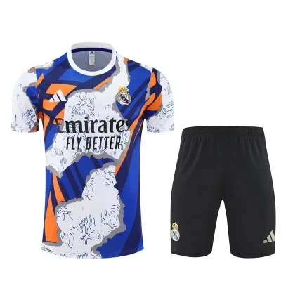Real Madrid Training Jersey Kit Blue&White 2025/26
