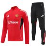 Manchester United  Training Kit (Sweatshirt+Pants) Red 2025/26 - Player Version