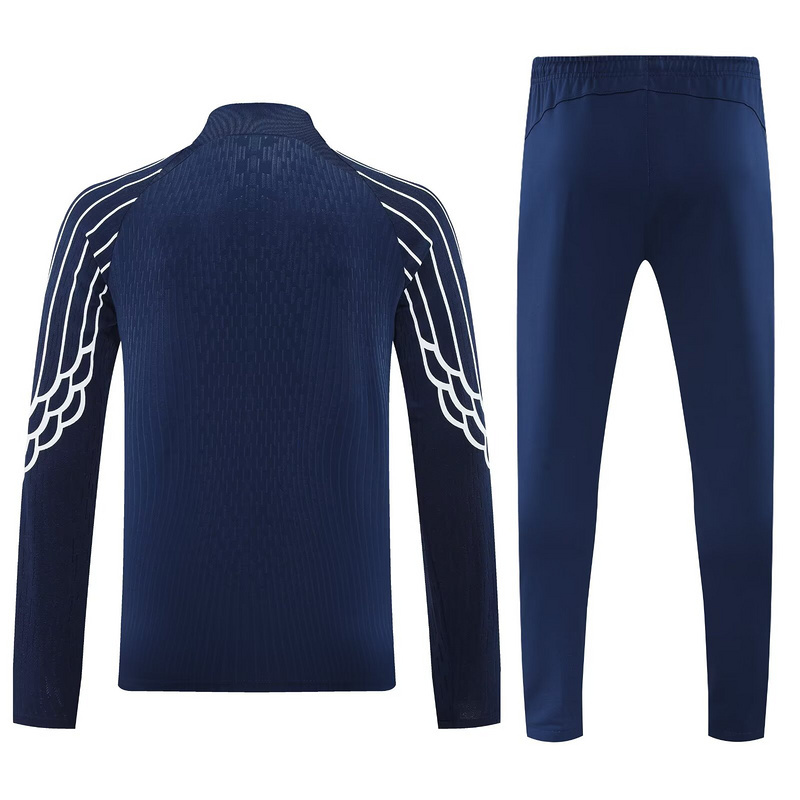 PSG Training Kit (Sweatshirt+Pants) Blue 2025/26 - Image 2