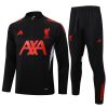 Liverpool Training Kit (Sweatshirt+Pants) Black 2025/26