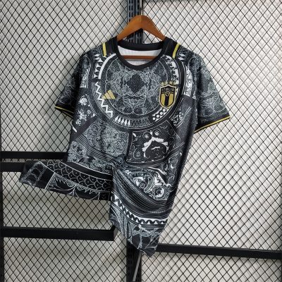 Alternative view of Italy Soccer Jersey Black Special Edition Custom Shirt 2024